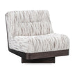Classic Home Crandall Upholstered Swivel Chair