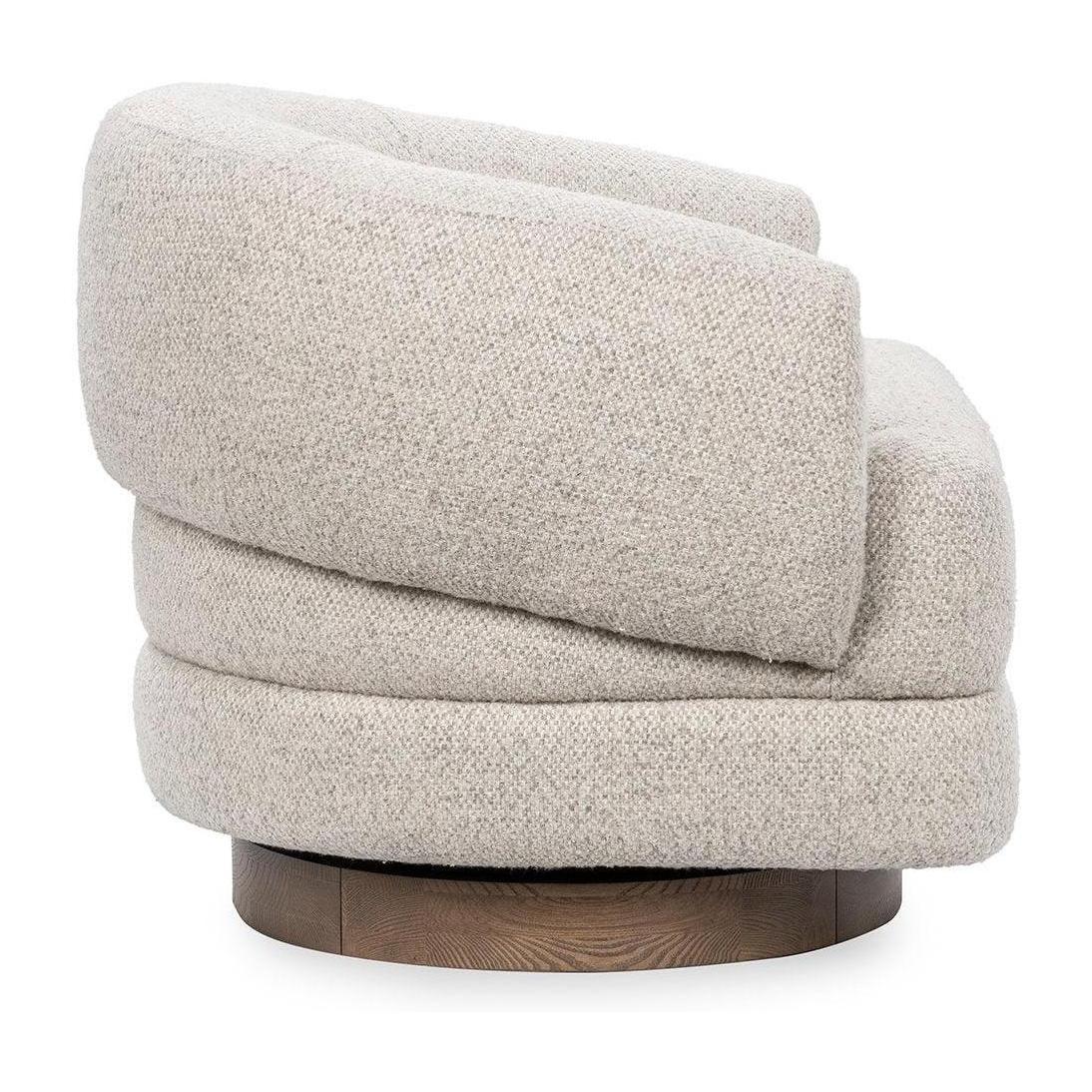 Classic Home Chassia Upholstered Swivel Chair