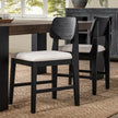 Classic Home Deaven Upholstered Dining Chair - Set of 2 Clearance