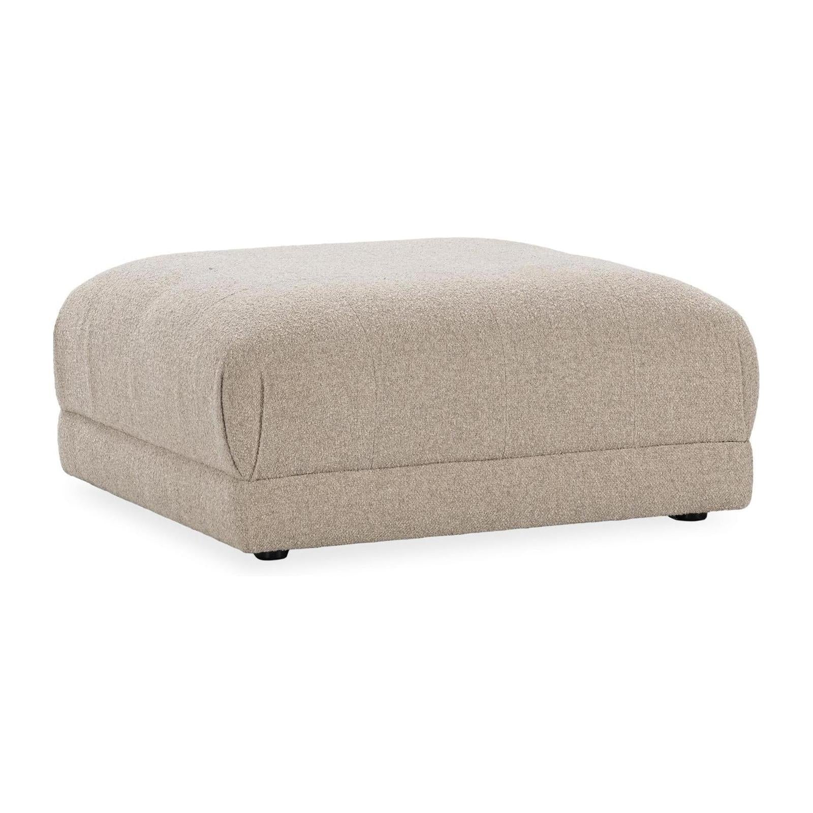 Classic Home Adalynne Upholstered Square Ottoman