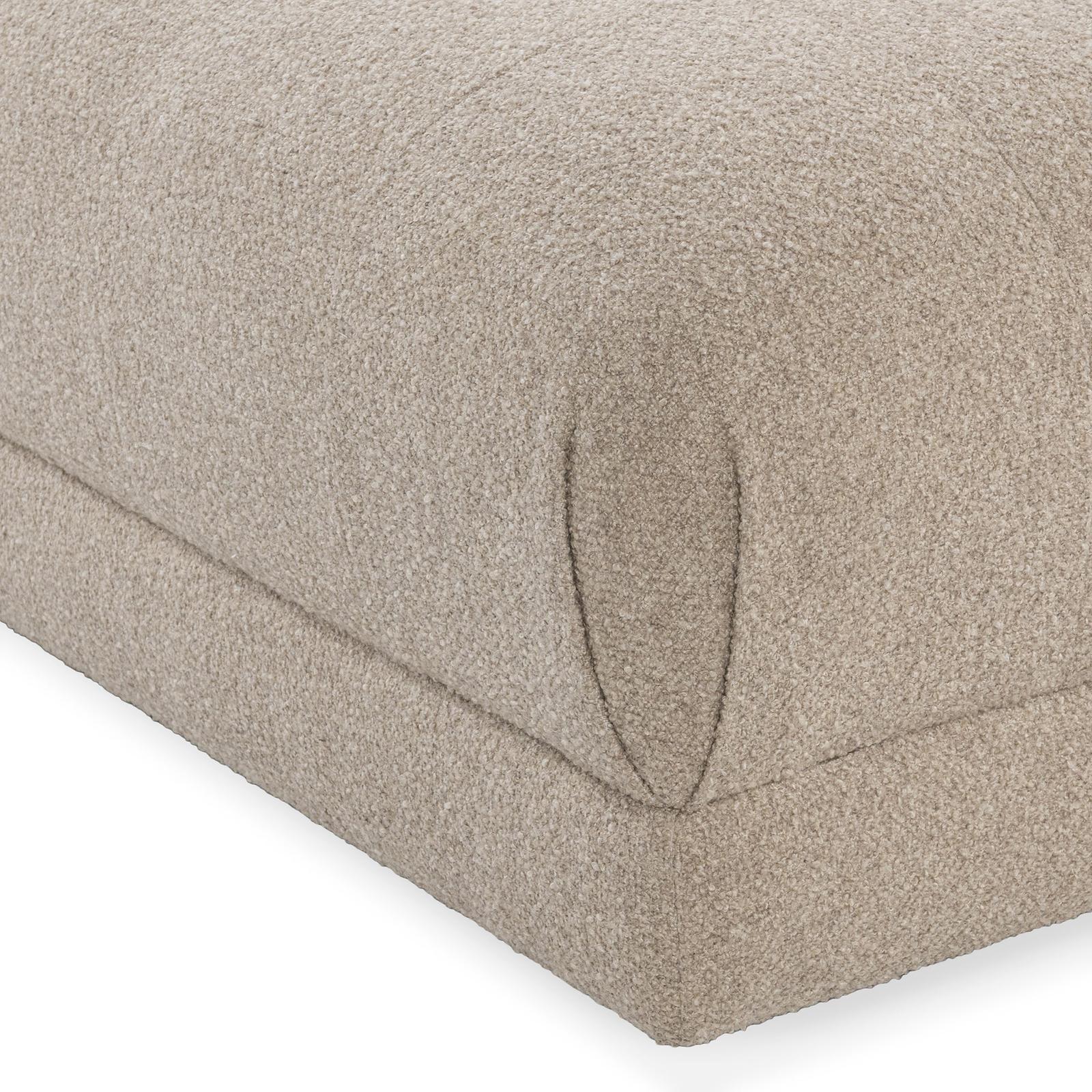 Classic Home Adalynne Upholstered Square Ottoman