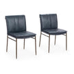 Classic Home Mayer Leather Dining Chair - Set of 2