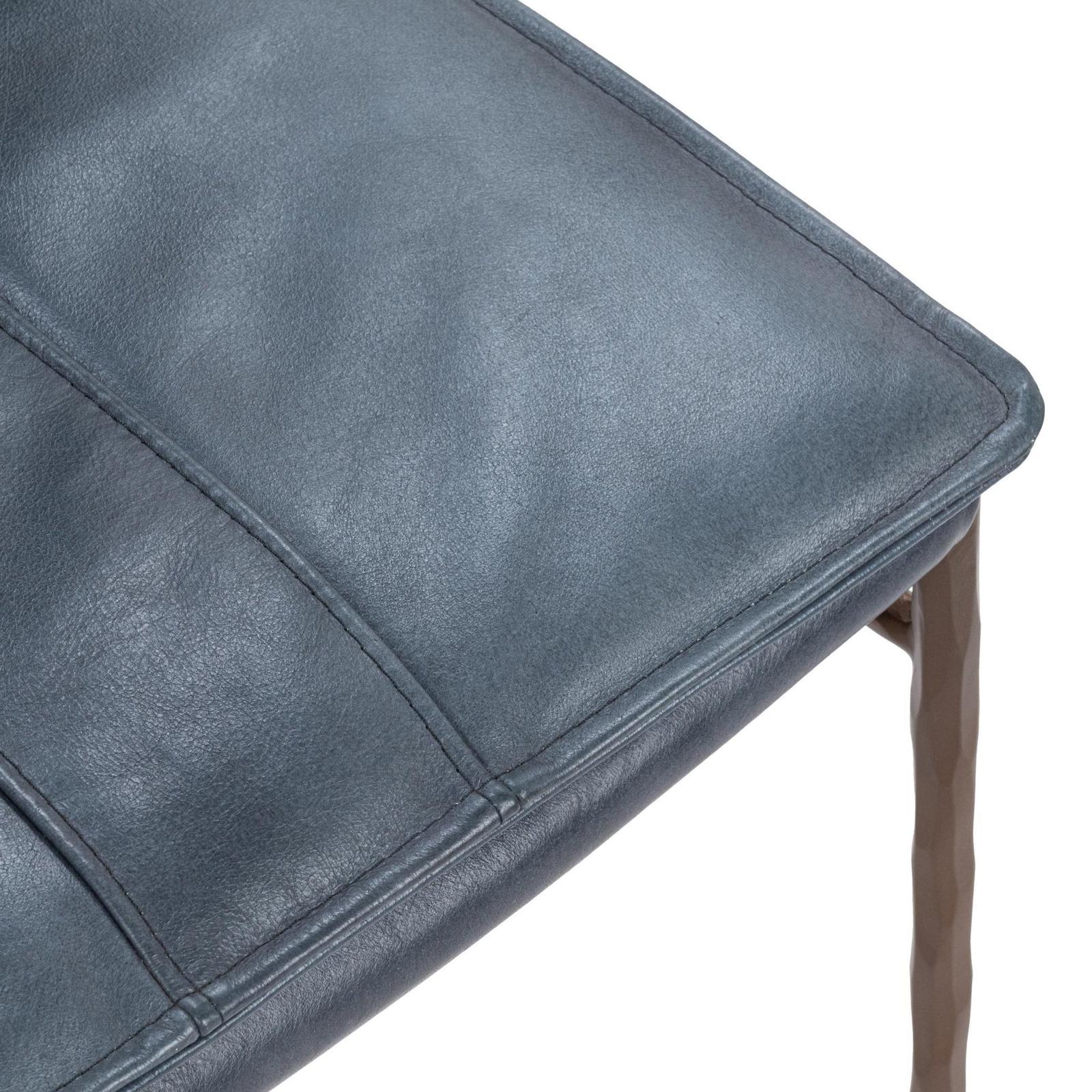 Classic Home Mayer Leather Dining Chair - Set of 2