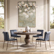 Classic Home Mayer Leather Dining Chair - Set of 2