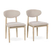 Classic Home Tiber Upholstered Dining Chair - Set of 2