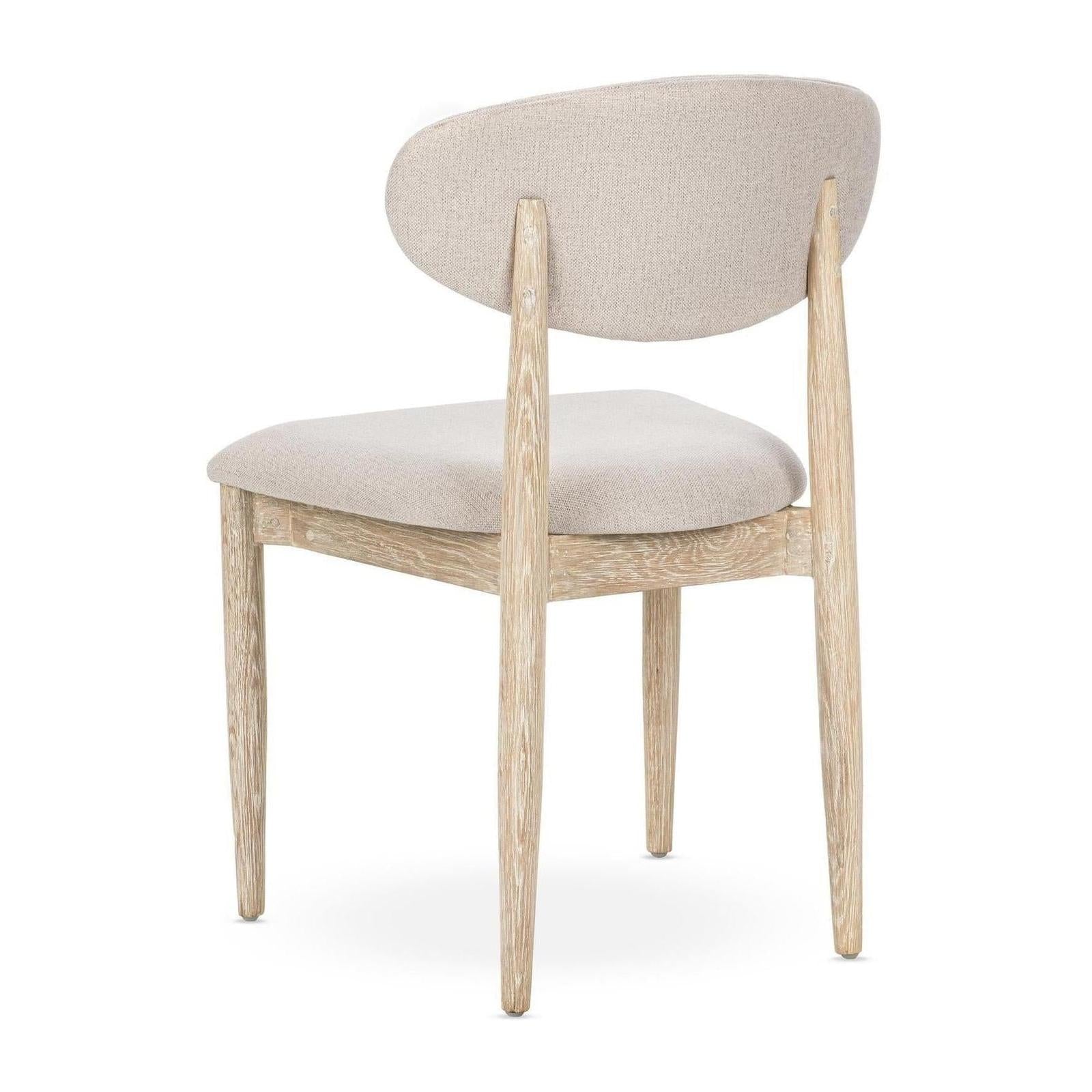 Classic Home Tiber Upholstered Dining Chair - Set of 2