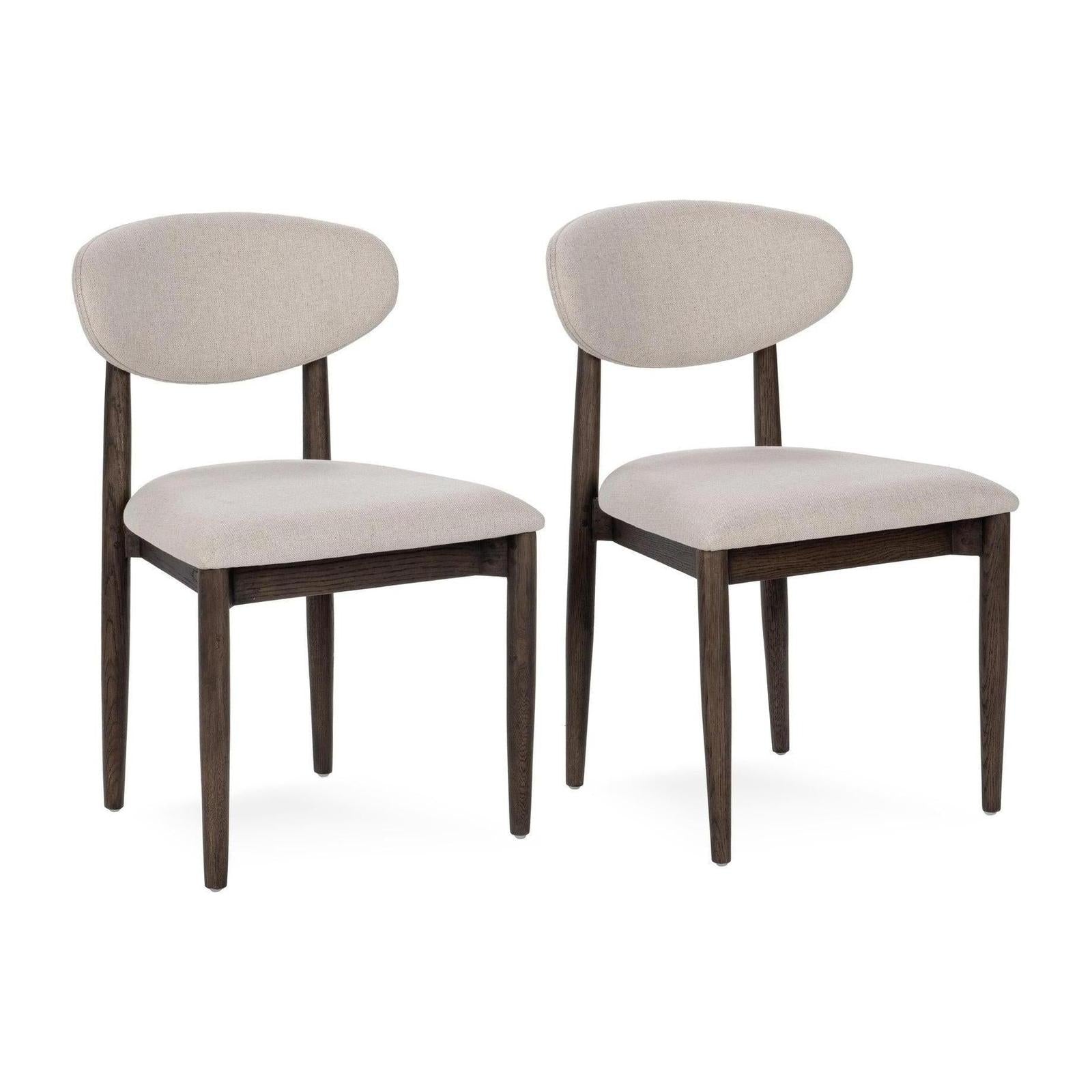 Classic Home Tiber Upholstered Dining Chair - Set of 2
