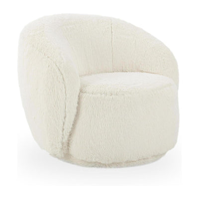 Classic Home Adley Plush Swivel Chair