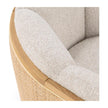 Classic Home Daisy Upholstered Swivel Chair