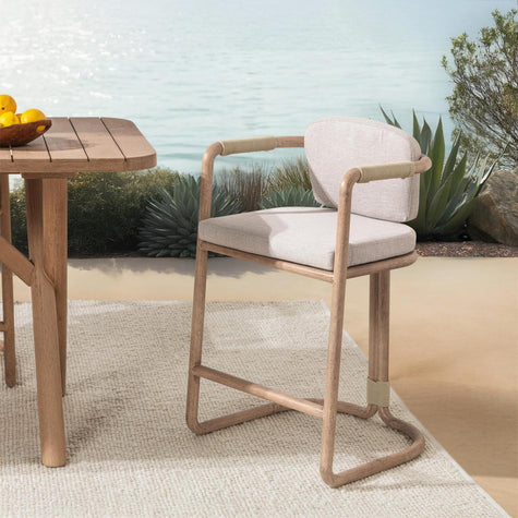 Classic Home Dawson Outdoor Counter Stool