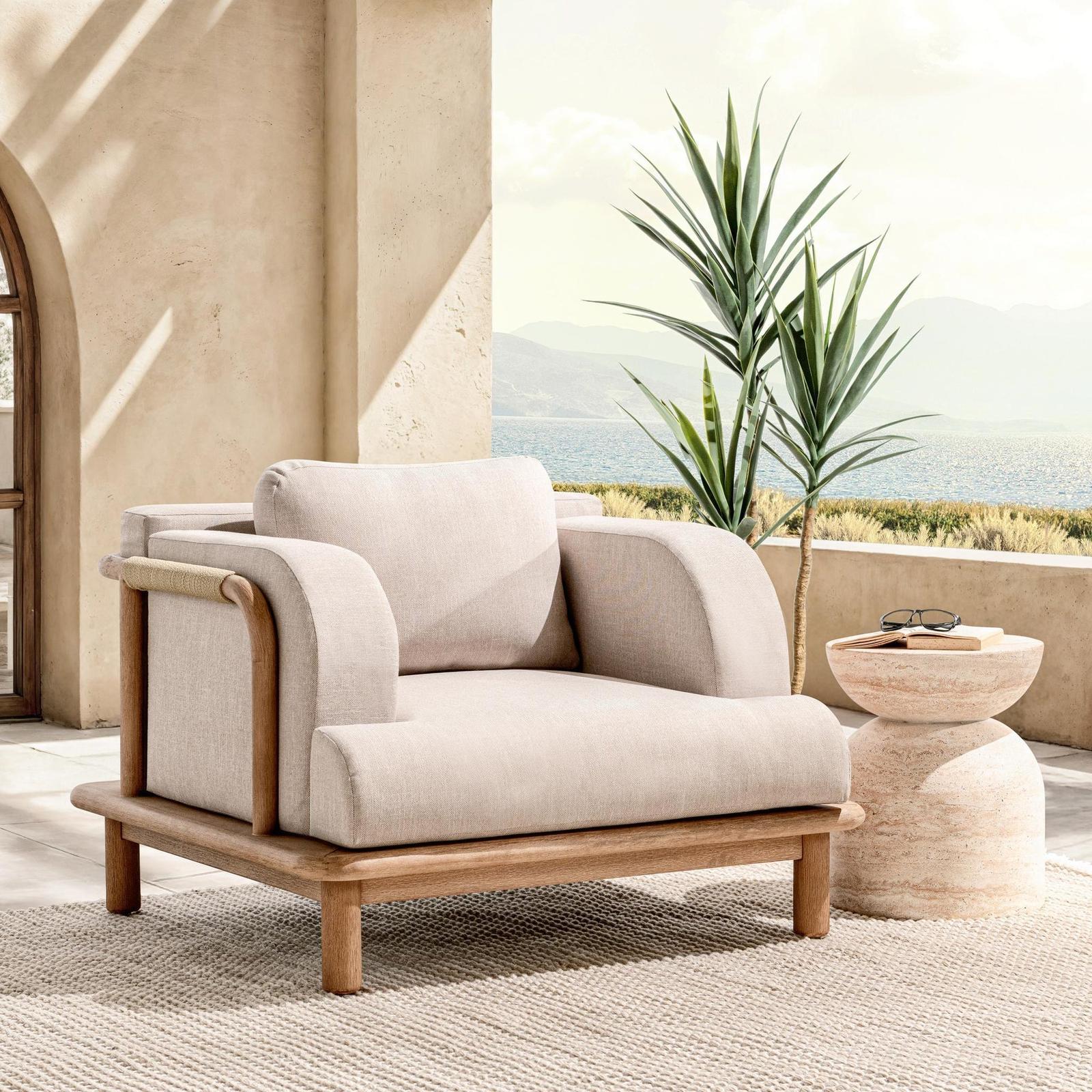 Classic Home Dawson Outdoor Accent Chair