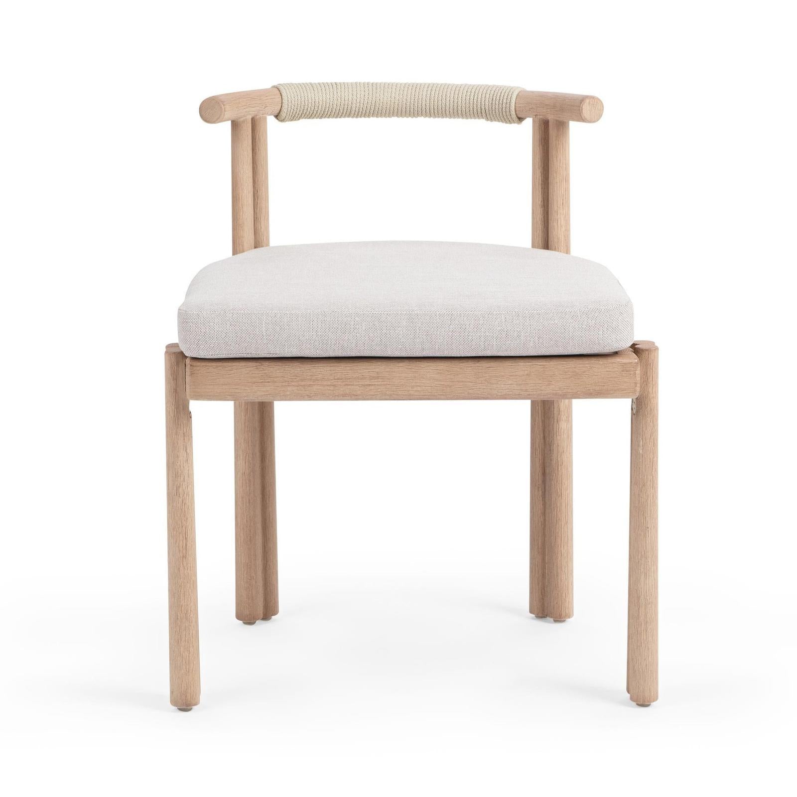 Classic Home Oliver Outdoor Dining Chair - Set of 2