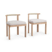 Classic Home Oliver Outdoor Dining Chair - Set of 2
