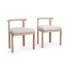 Classic Home Oliver Outdoor Dining Chair - Set of 2