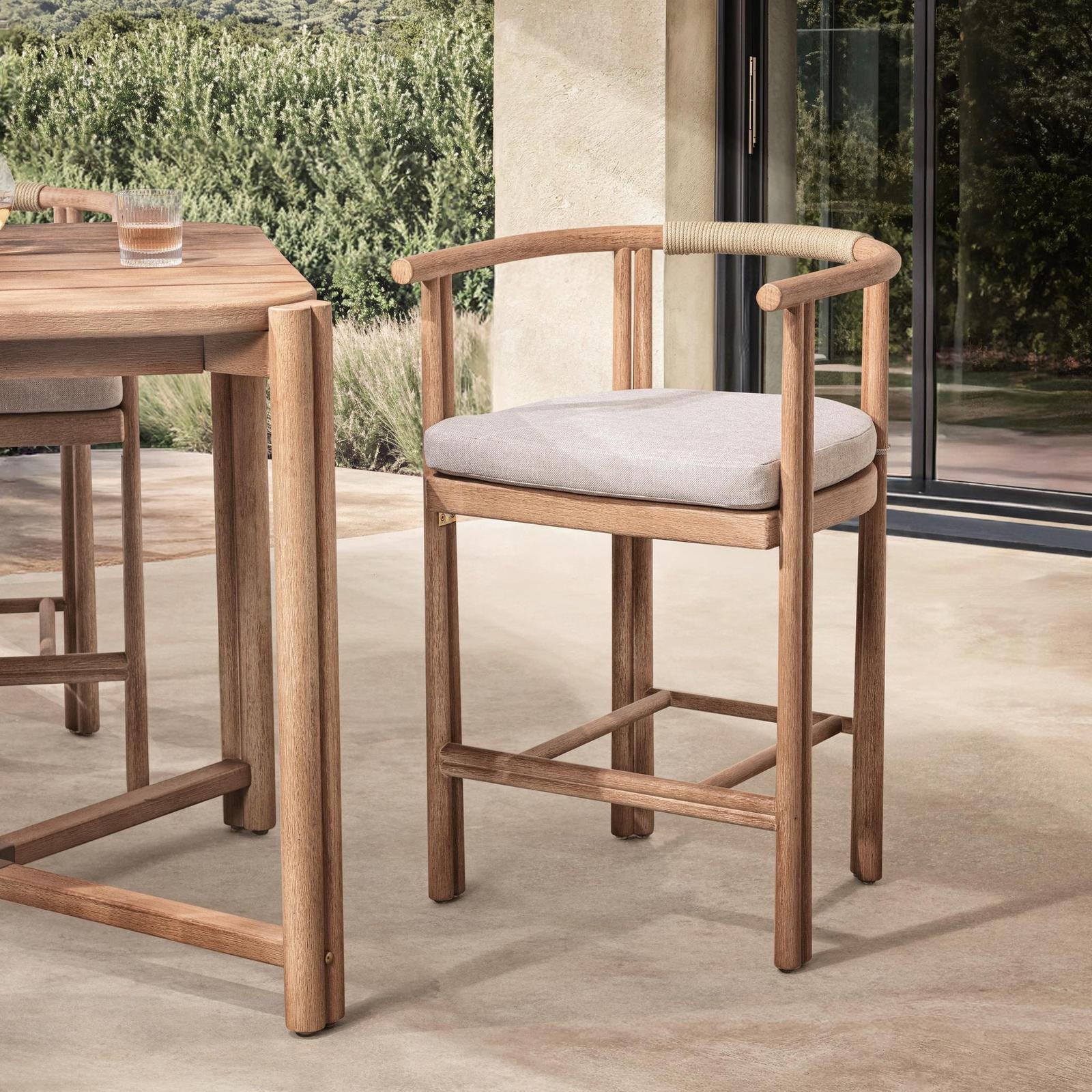 Classic Home Oliver Outdoor Counter Stool