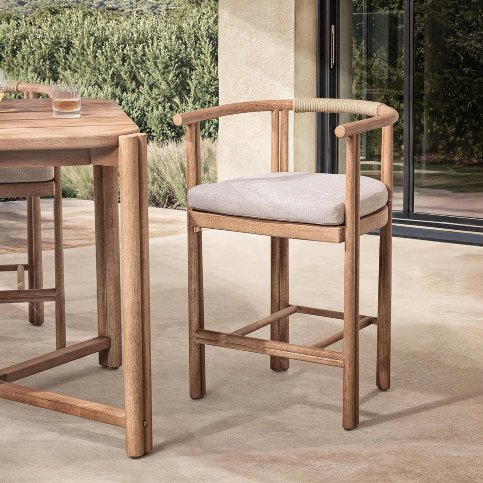 Classic Home Oliver Outdoor Counter Stool