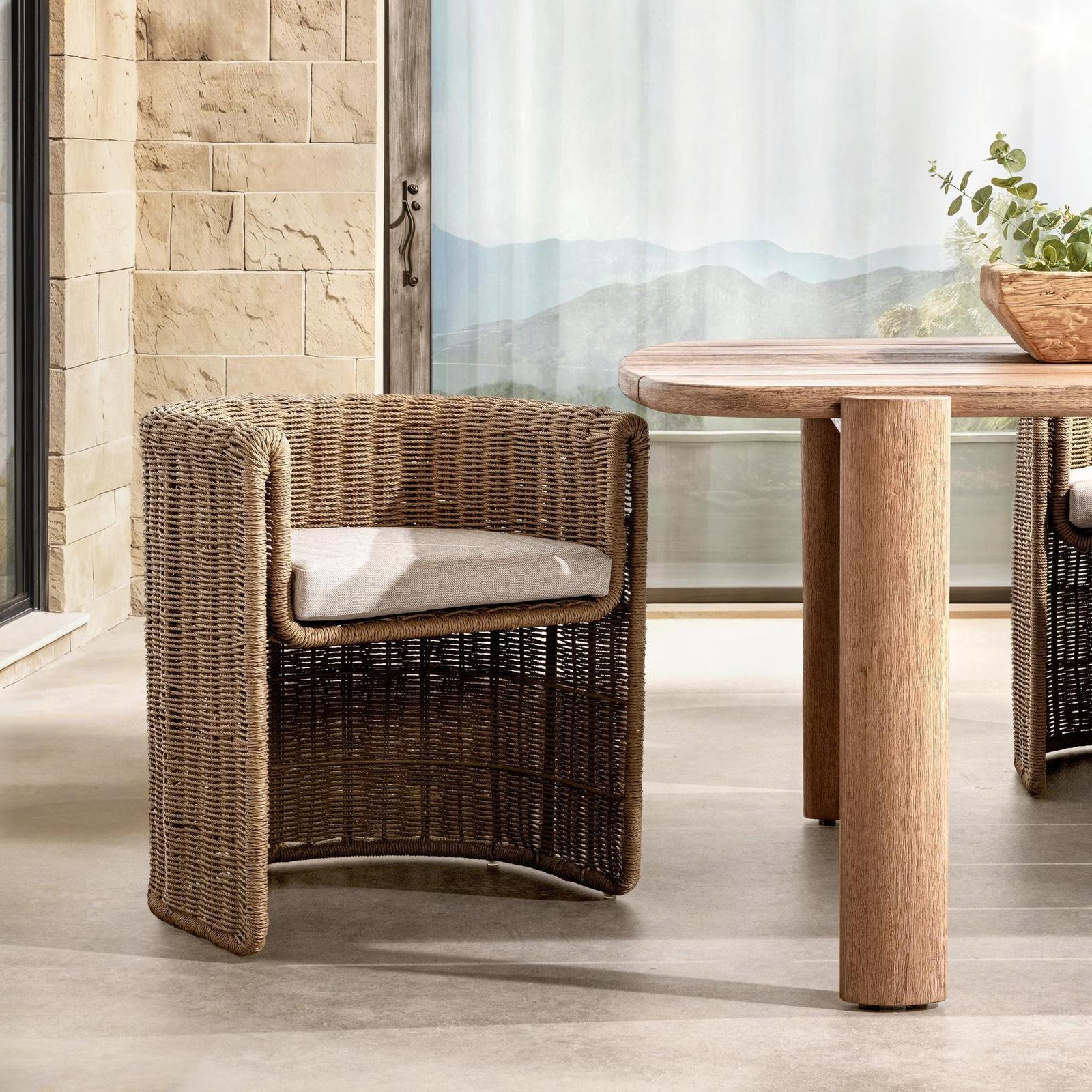 Classic Home Rami Outdoor Dining Chair