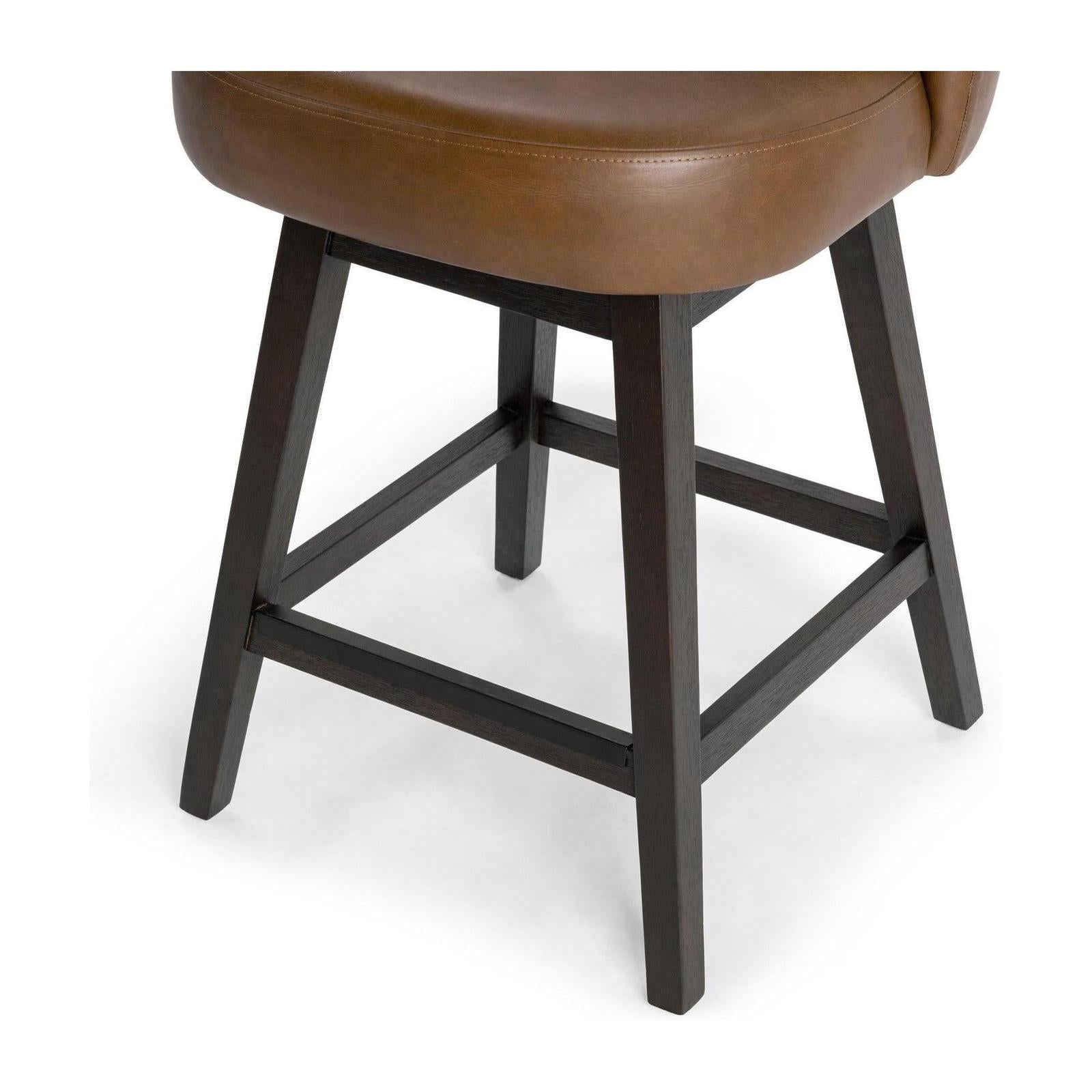 Classic Home Della Swivel Counter Stool