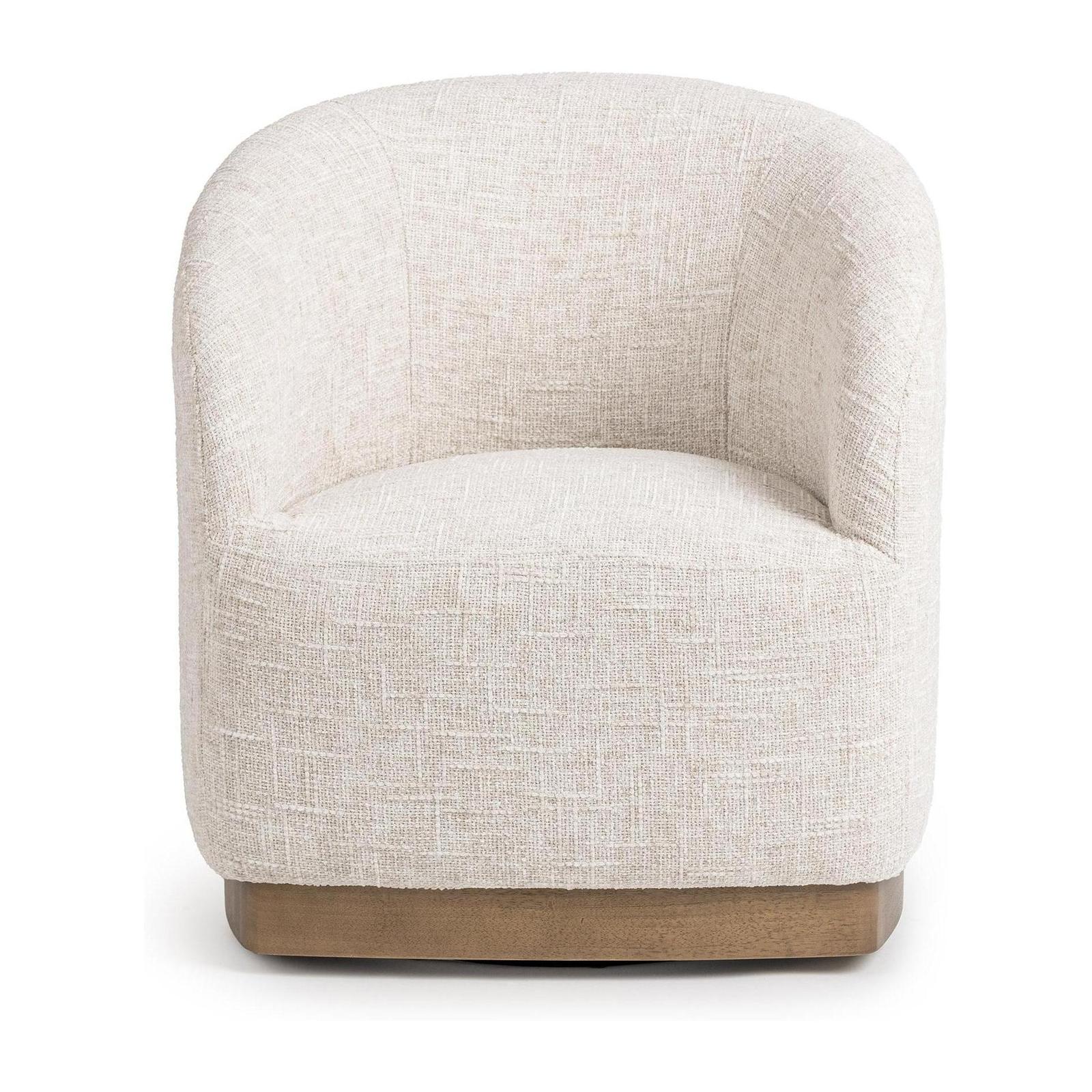 Classic Home Diah Swivel Accent Chair