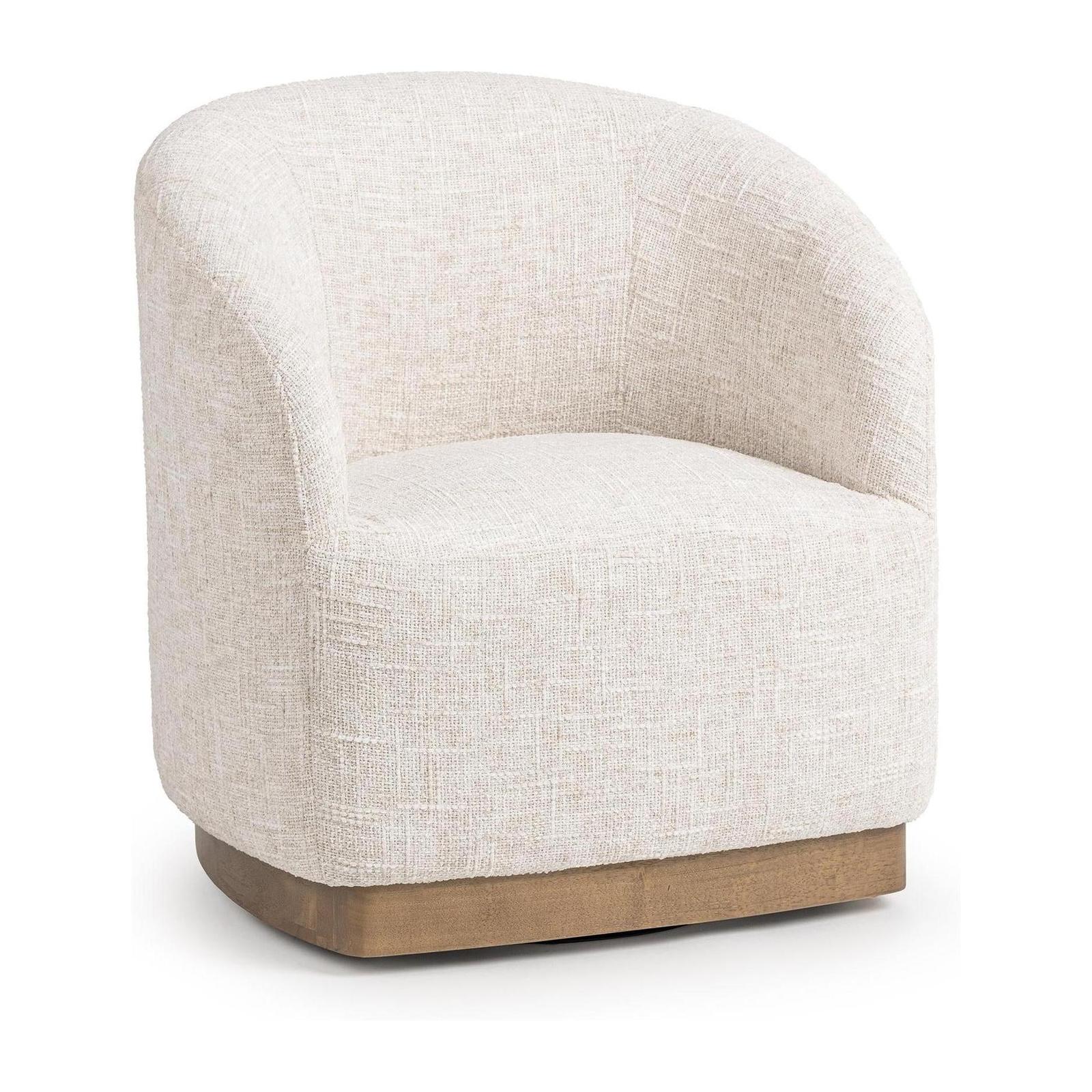 Classic Home Diah Swivel Accent Chair