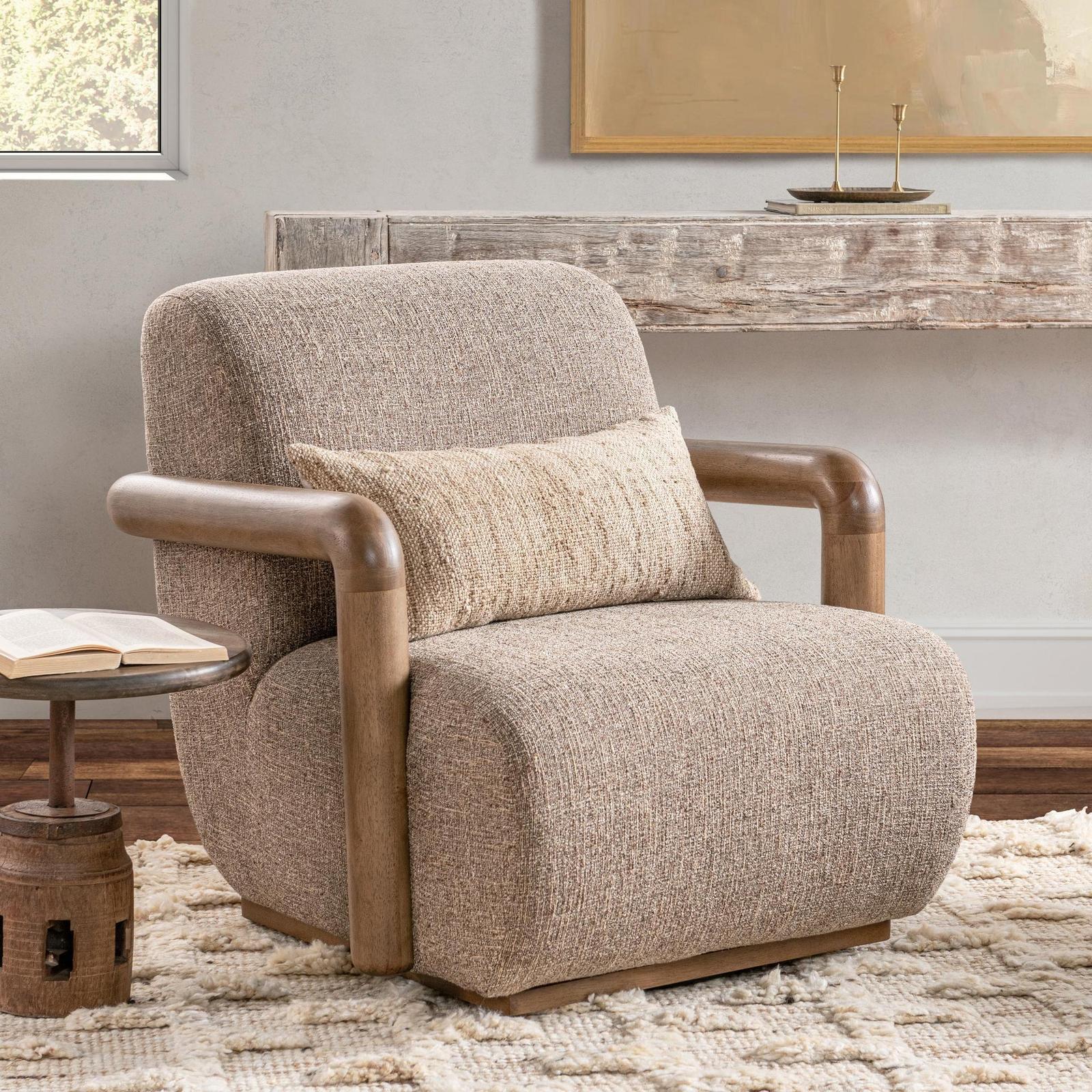 Classic Home Welson Swivel Accent Chair