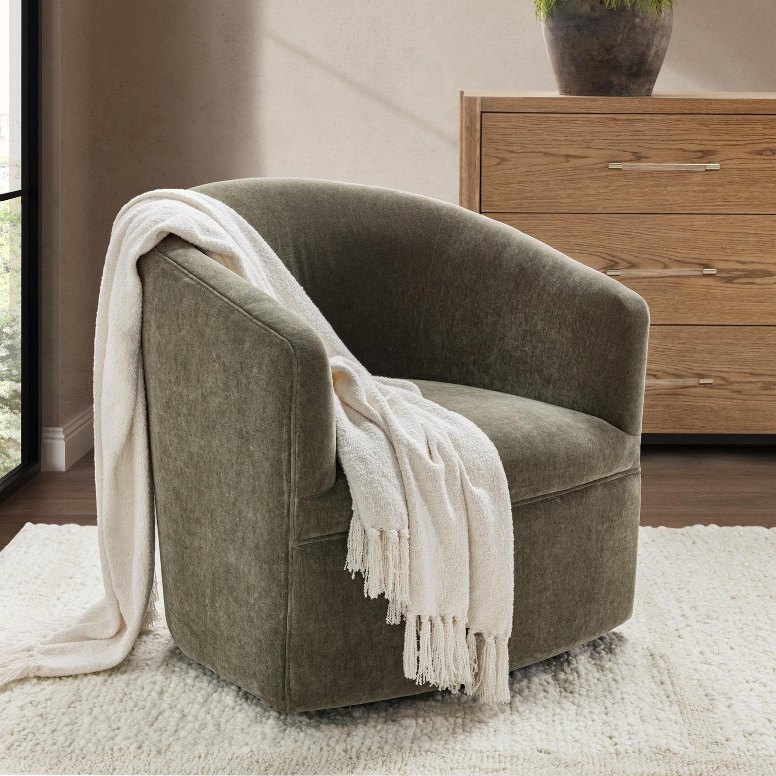 Classic Home Valencia Swivel Accent Chair