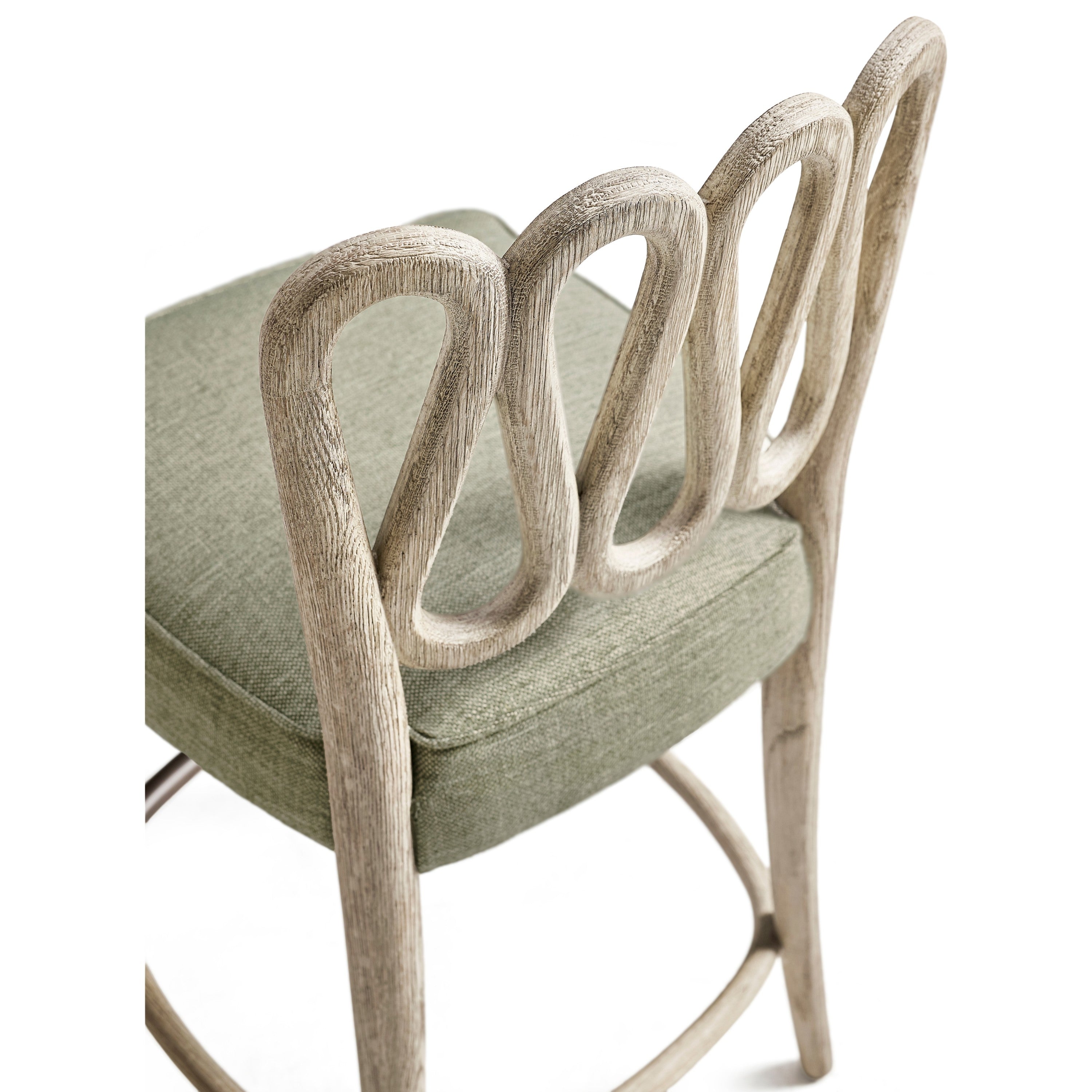 Jonathan Charles Ampney Oak Counter Stool
