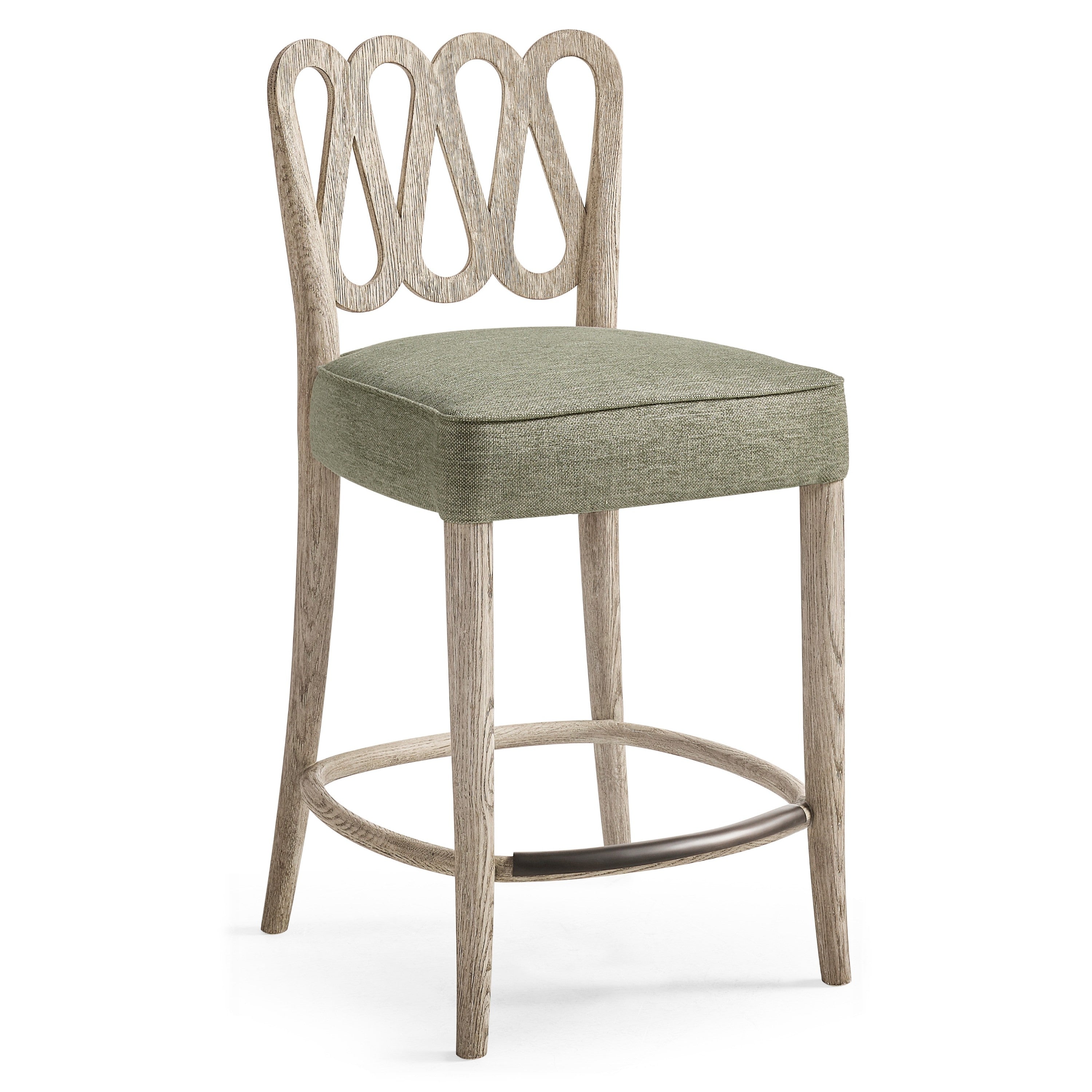 Jonathan Charles Ampney Oak Counter Stool