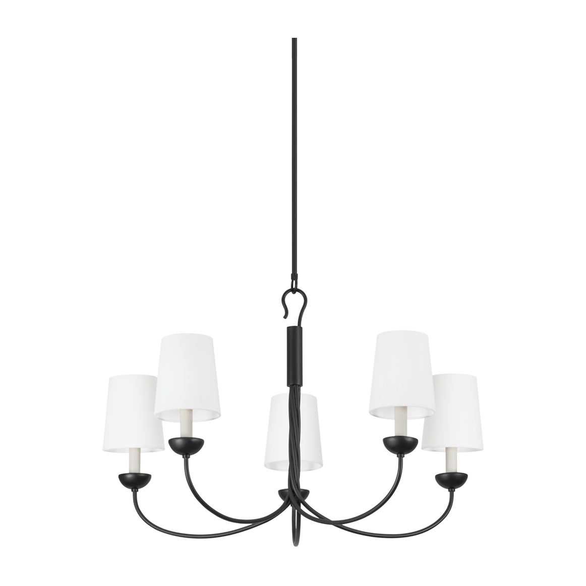 Hudson Valley Lighting Montpelier 5 Light 34 inch Chandelier Ceiling Light