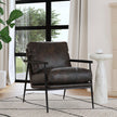 Classic Home Christopher Leather Club Chair