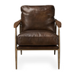 Classic Home Christopher Leather Club Chair