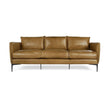 Classic Home Abigail Leather Sofa Clearance