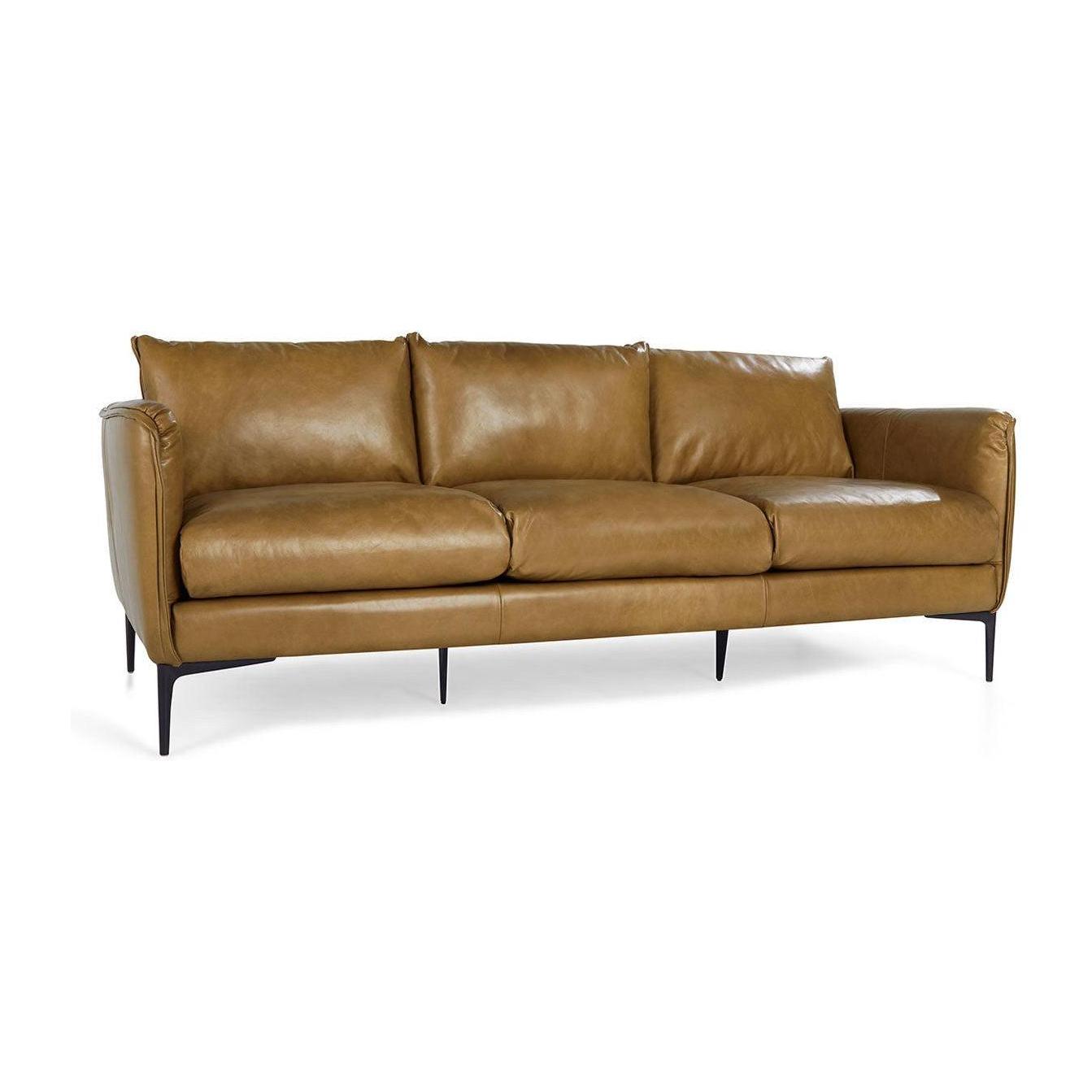 Classic Home Abigail Leather Sofa Clearance