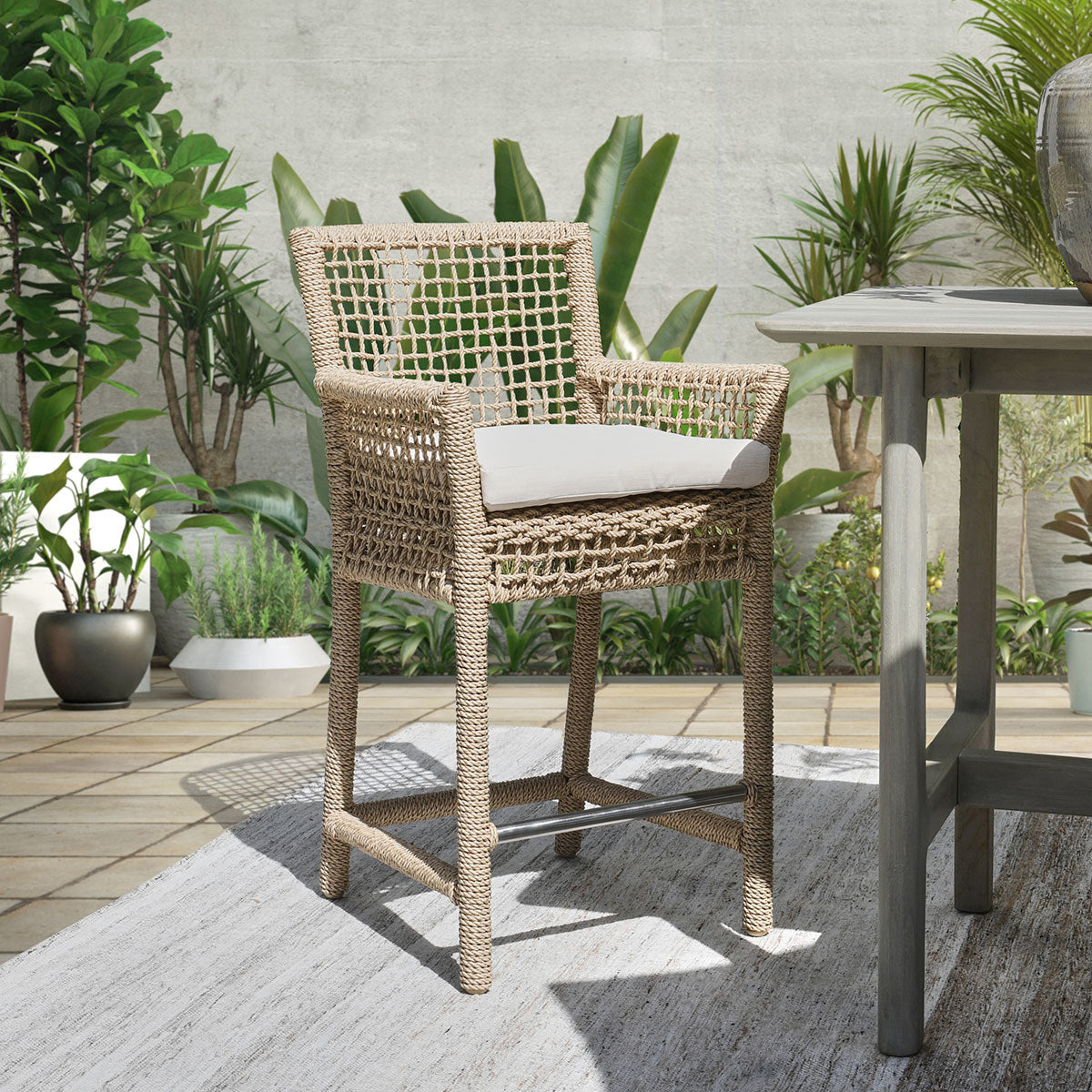 Classic Home Brisbane Outdoor Counter Stool