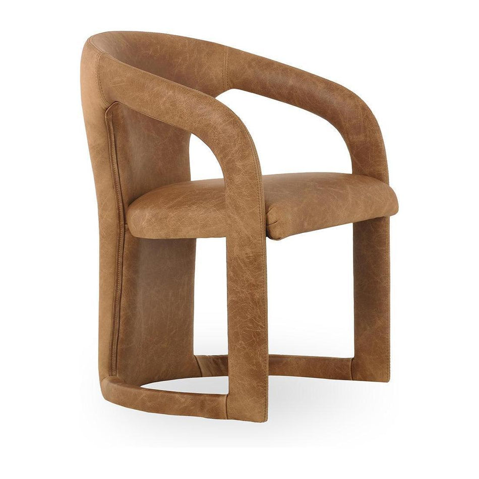 Classic Home Archie Leather Dining Chair
