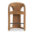 Classic Home Archie Leather Counter Stool Clearance