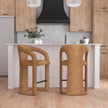Classic Home Archie Leather Counter Stool Clearance