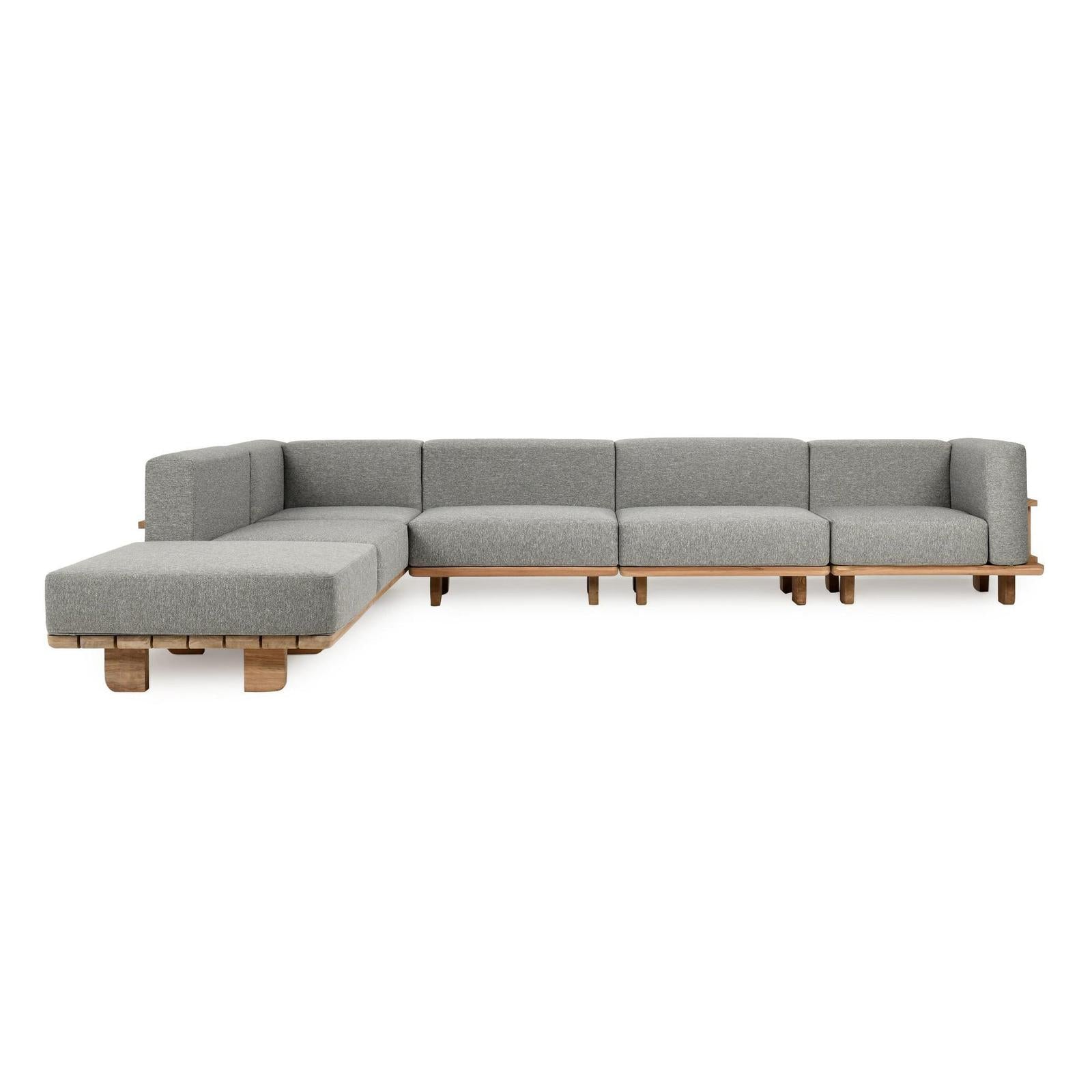 Classic Home Hudson Outdoor 6 Piece Sectional Clearance
