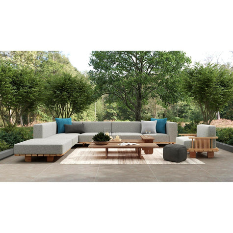 Classic Home Hudson Outdoor 6 Piece Sectional Clearance