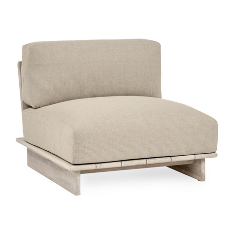 Classic Home Livia Outdoor Armless Chair