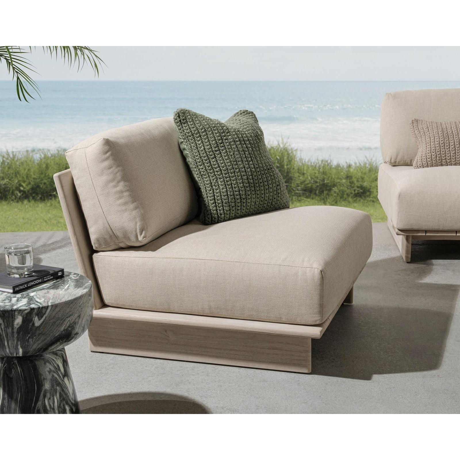 Classic Home Livia Outdoor Armless Chair