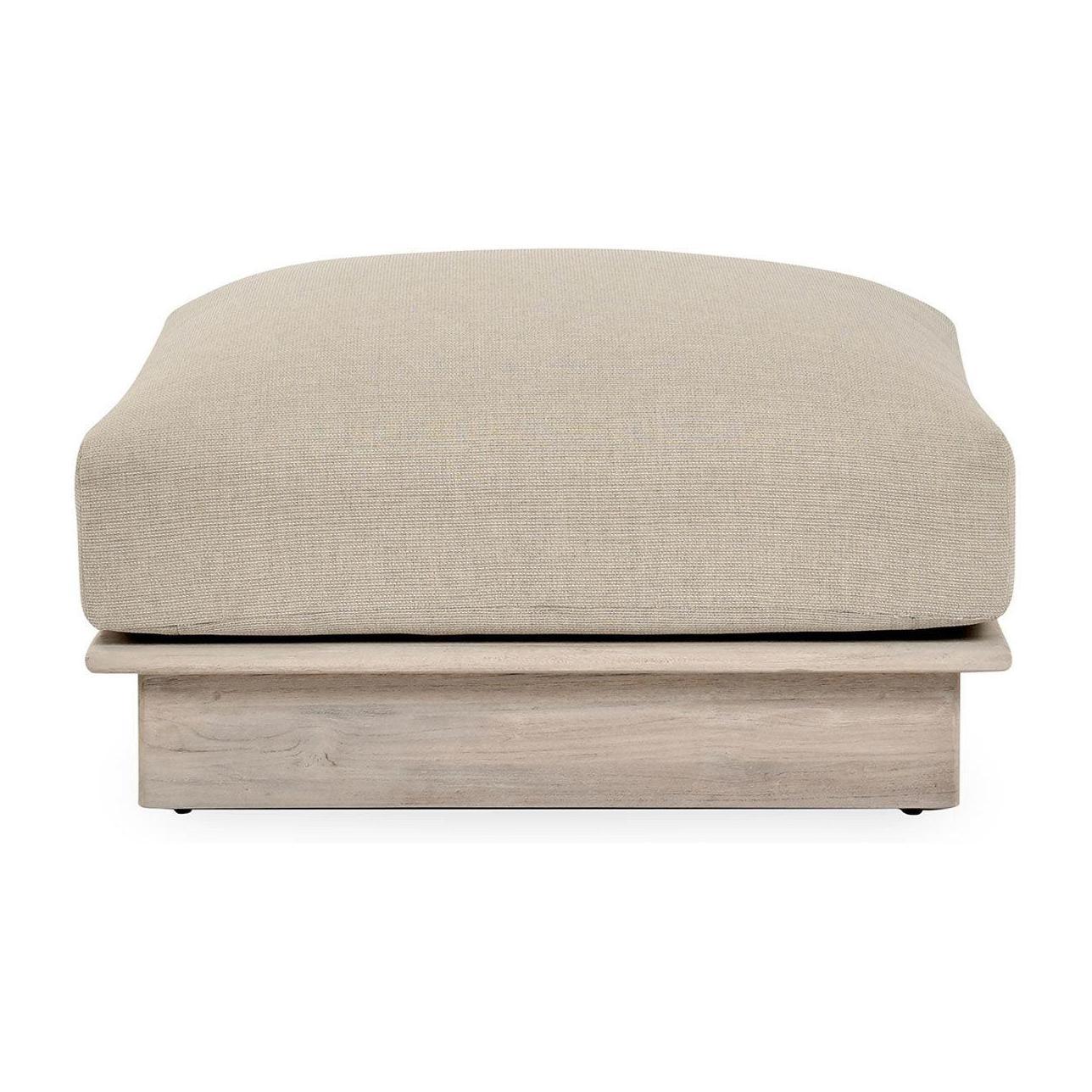 Classic Home Livia Outdoor Square Ottoman Clearance