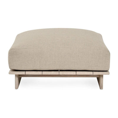 Classic Home Livia Outdoor Square Ottoman Clearance