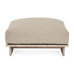 Classic Home Livia Outdoor Square Ottoman Clearance