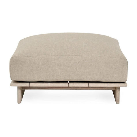 Classic Home Livia Outdoor Square Ottoman Clearance