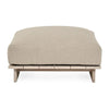 Classic Home Livia Outdoor Square Ottoman Clearance