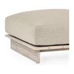 Classic Home Livia Outdoor Square Ottoman Clearance