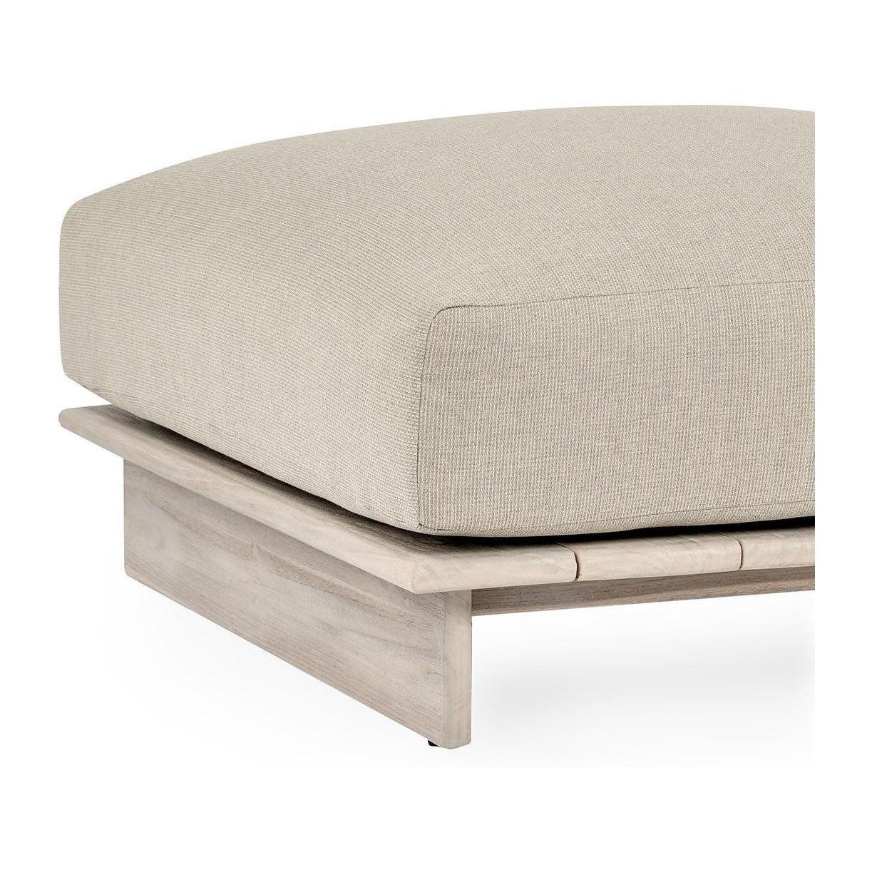 Classic Home Livia Outdoor Square Ottoman Clearance