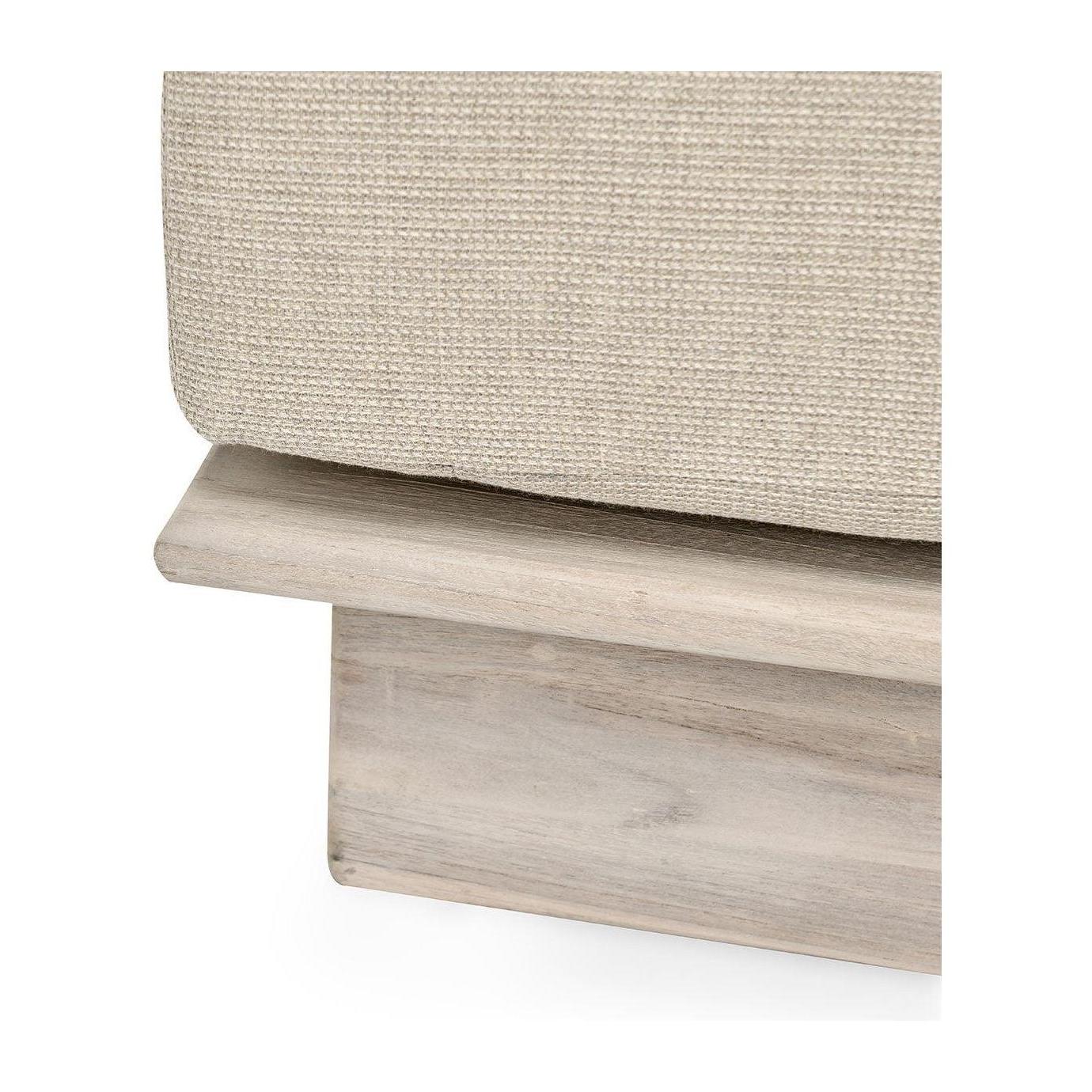 Classic Home Livia Outdoor Square Ottoman Clearance
