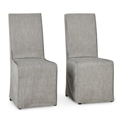Classic Home Jordan Upholstered Dining Chair - Set of 2